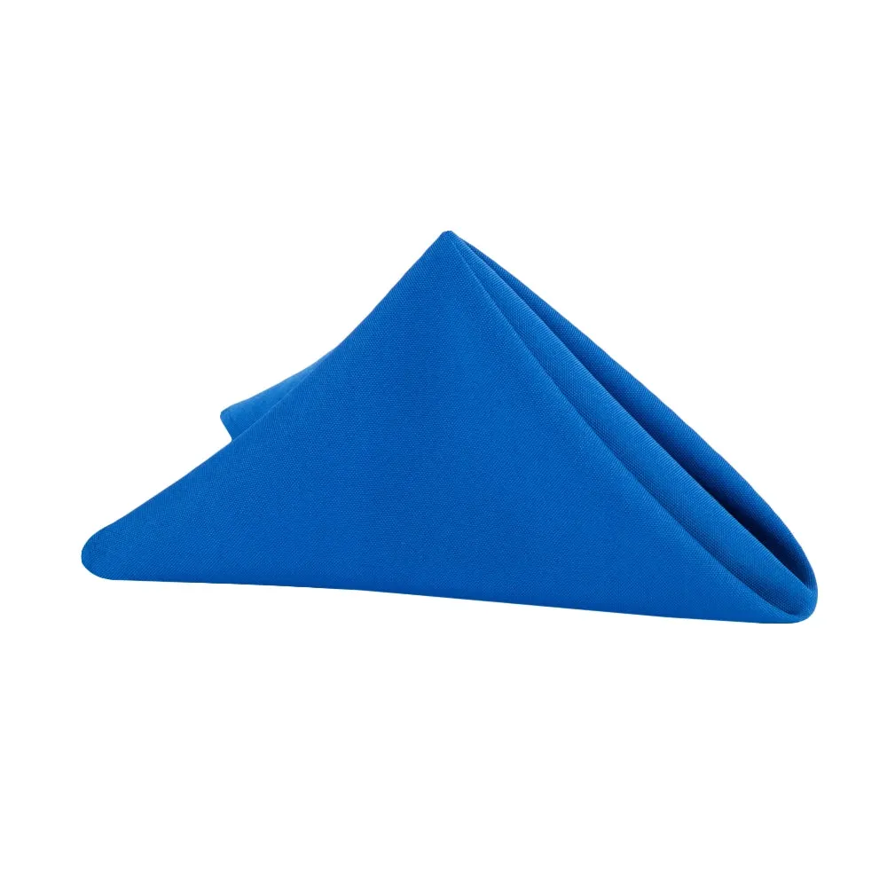 Polyester Napkin 20"x20" - Royal Blue