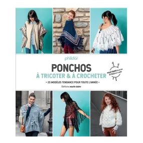 Ponchos à tricoter & à crocheter - French Ed.