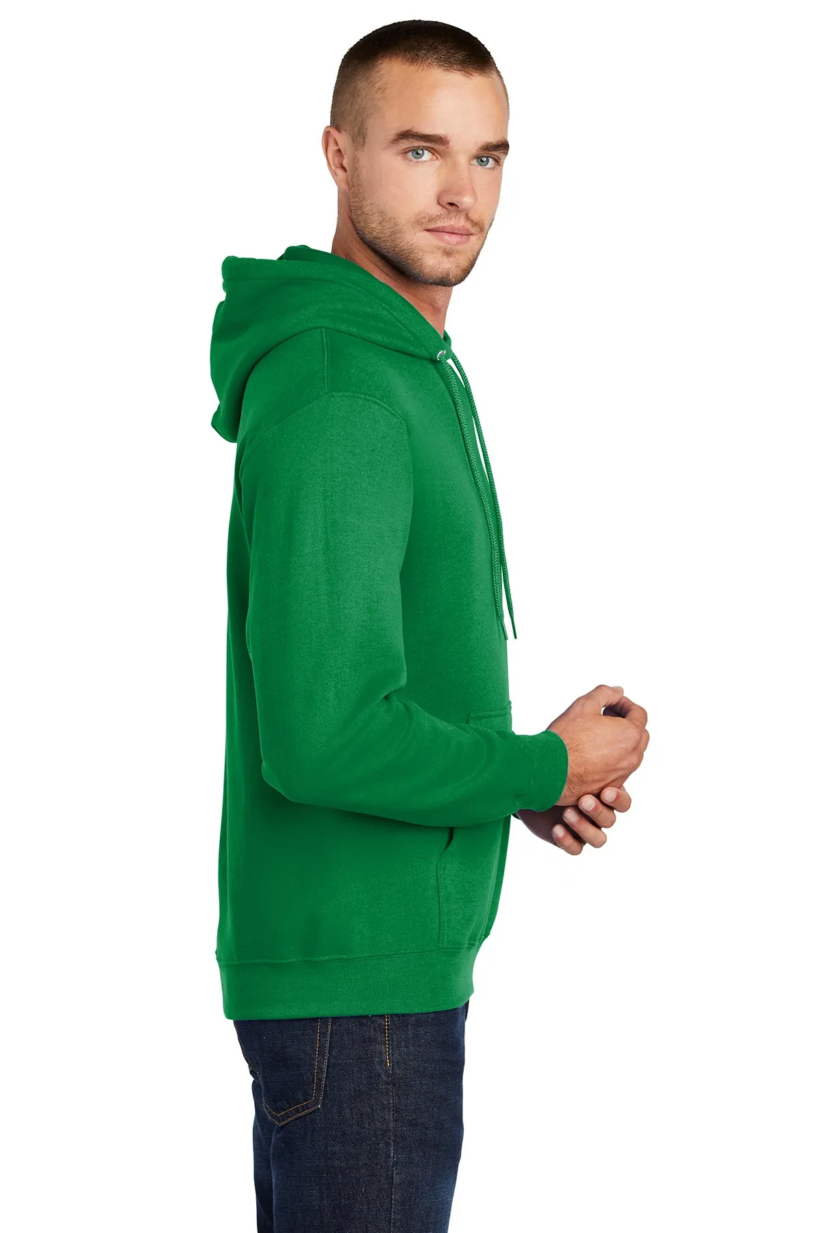 Port & Company Core Fleece Custom Hoodies, Kelly