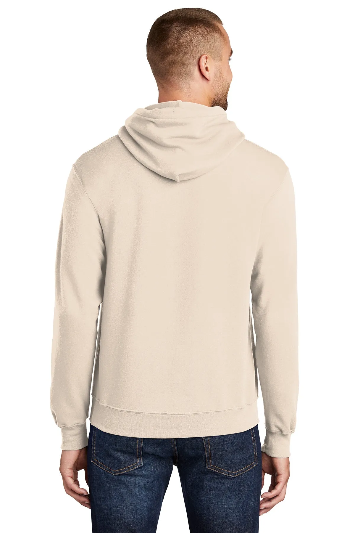 Port & Company Core Fleece Custom Hoodies, Natural