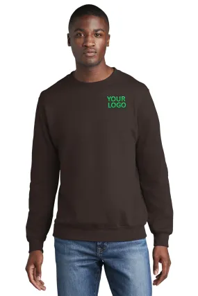 Port & Company Core Fleece Custom Sweatshirts, Dark Chocolate Brown