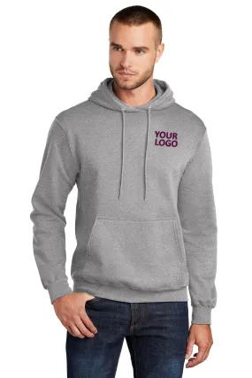 Port & Company Core Fleece Customized Hoodies, Athletic Heather