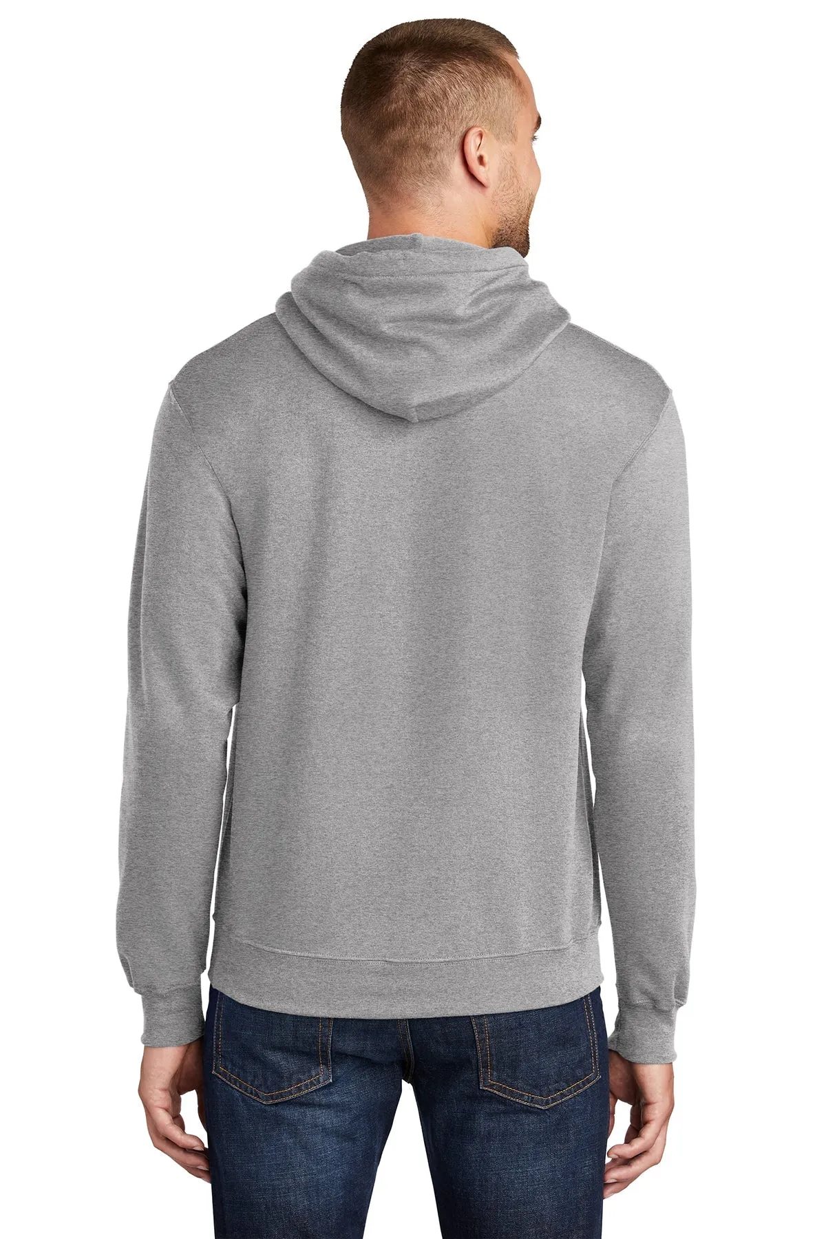 Port & Company Core Fleece Customized Hoodies, Athletic Heather