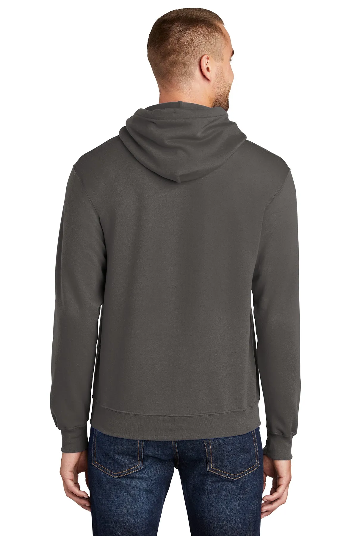 Port & Company Core Fleece Customized Hoodies, Charcoal