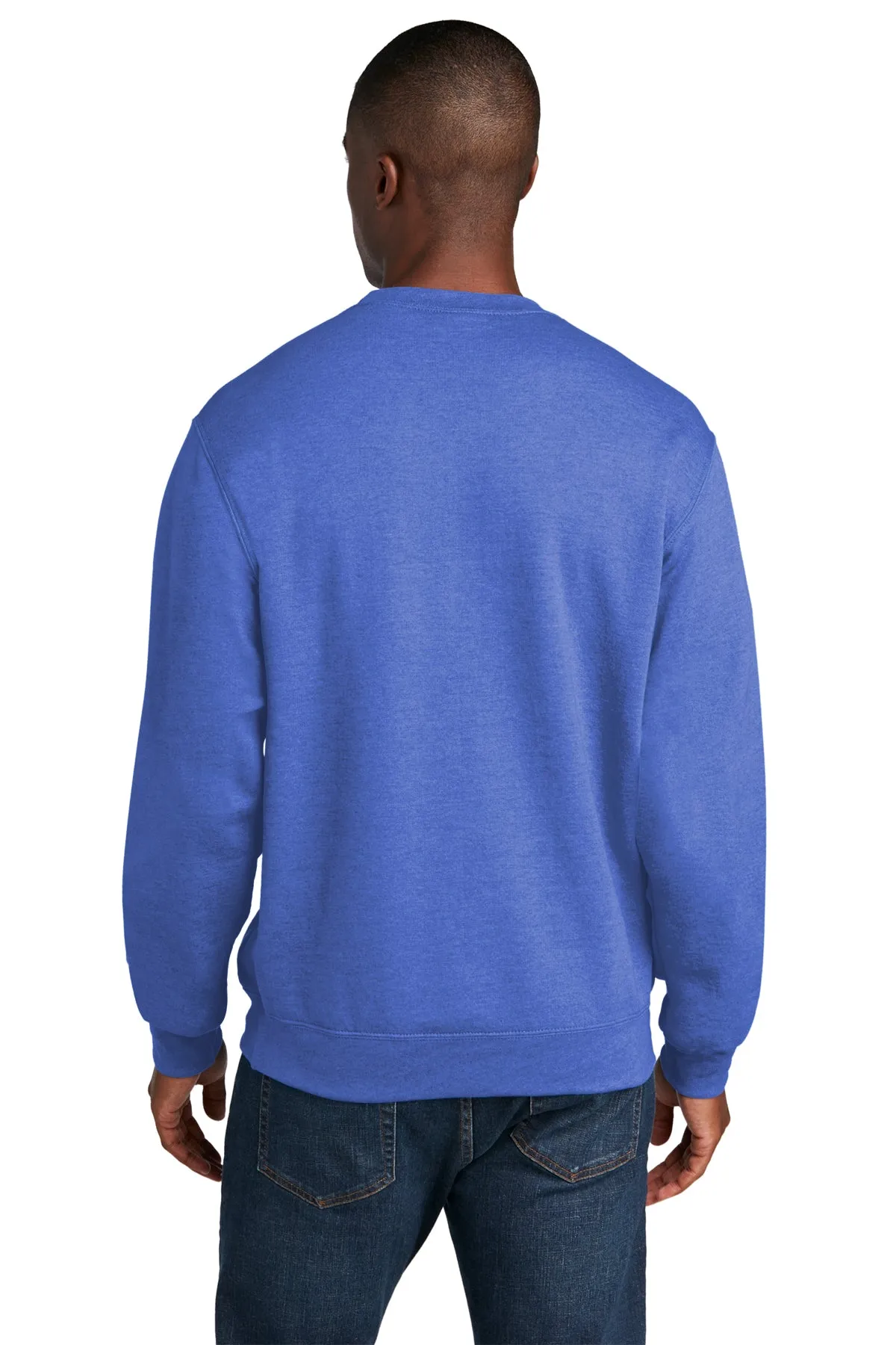 Port & Company Core Fleece Customized Sweatshirts, Heather Royal