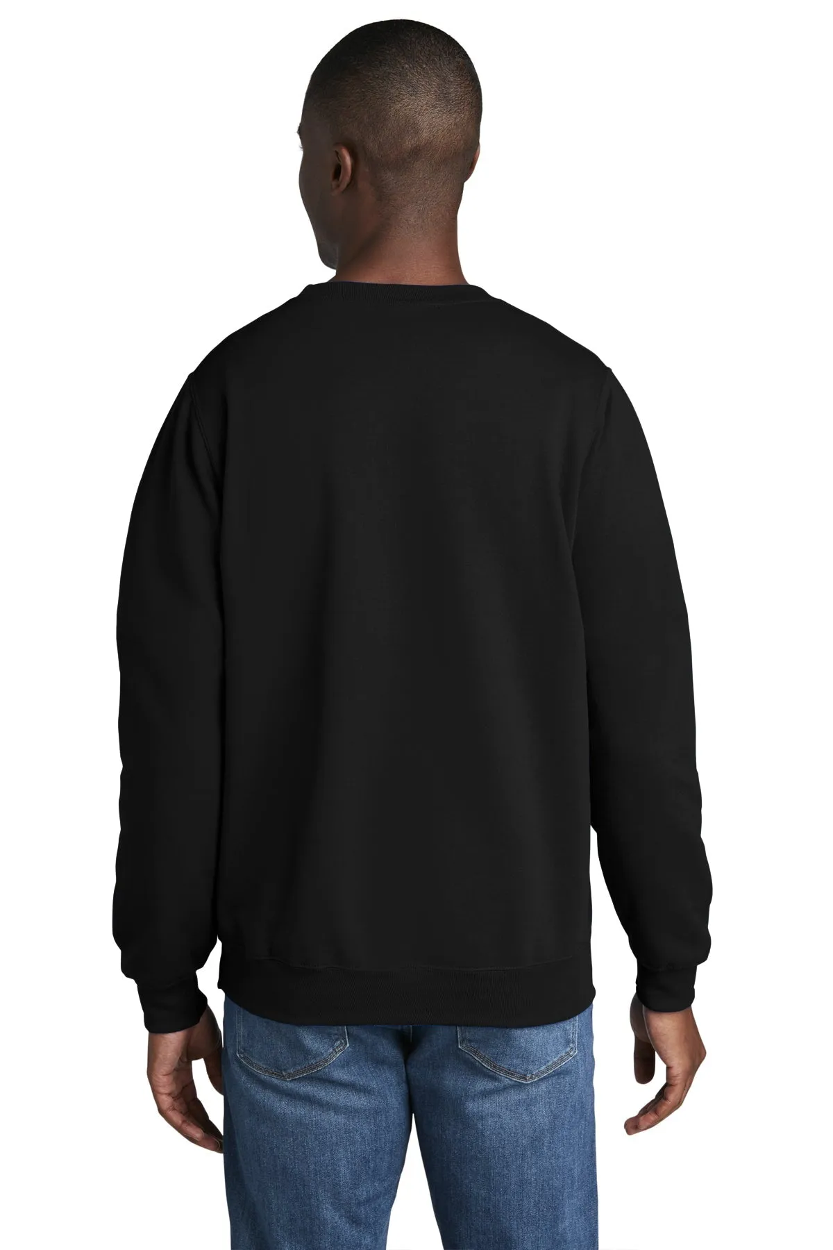 Port & Company Core Fleece Customized Sweatshirts, Jet Black