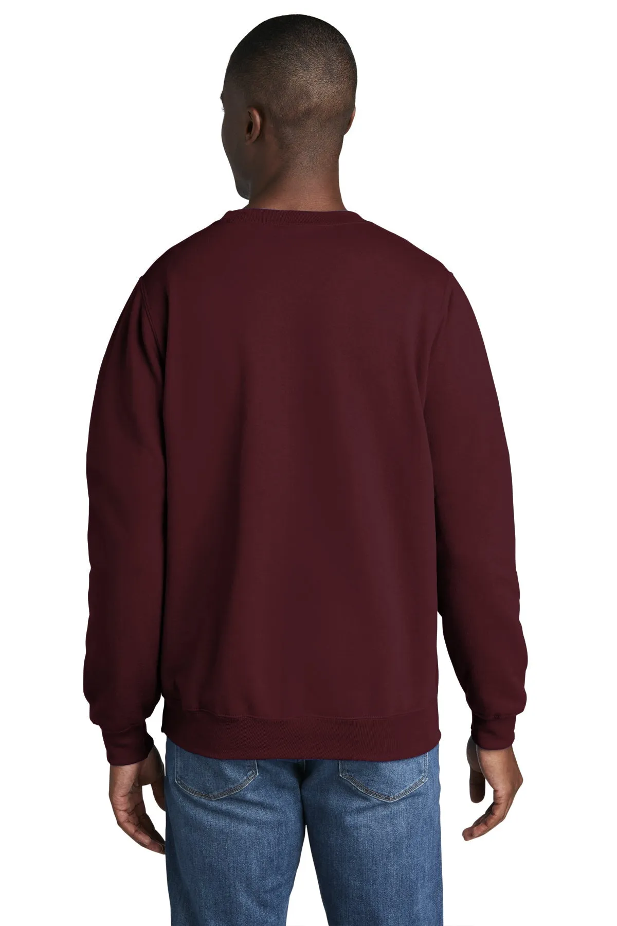 Port & Company Core Fleece Customized Sweatshirts, Maroon