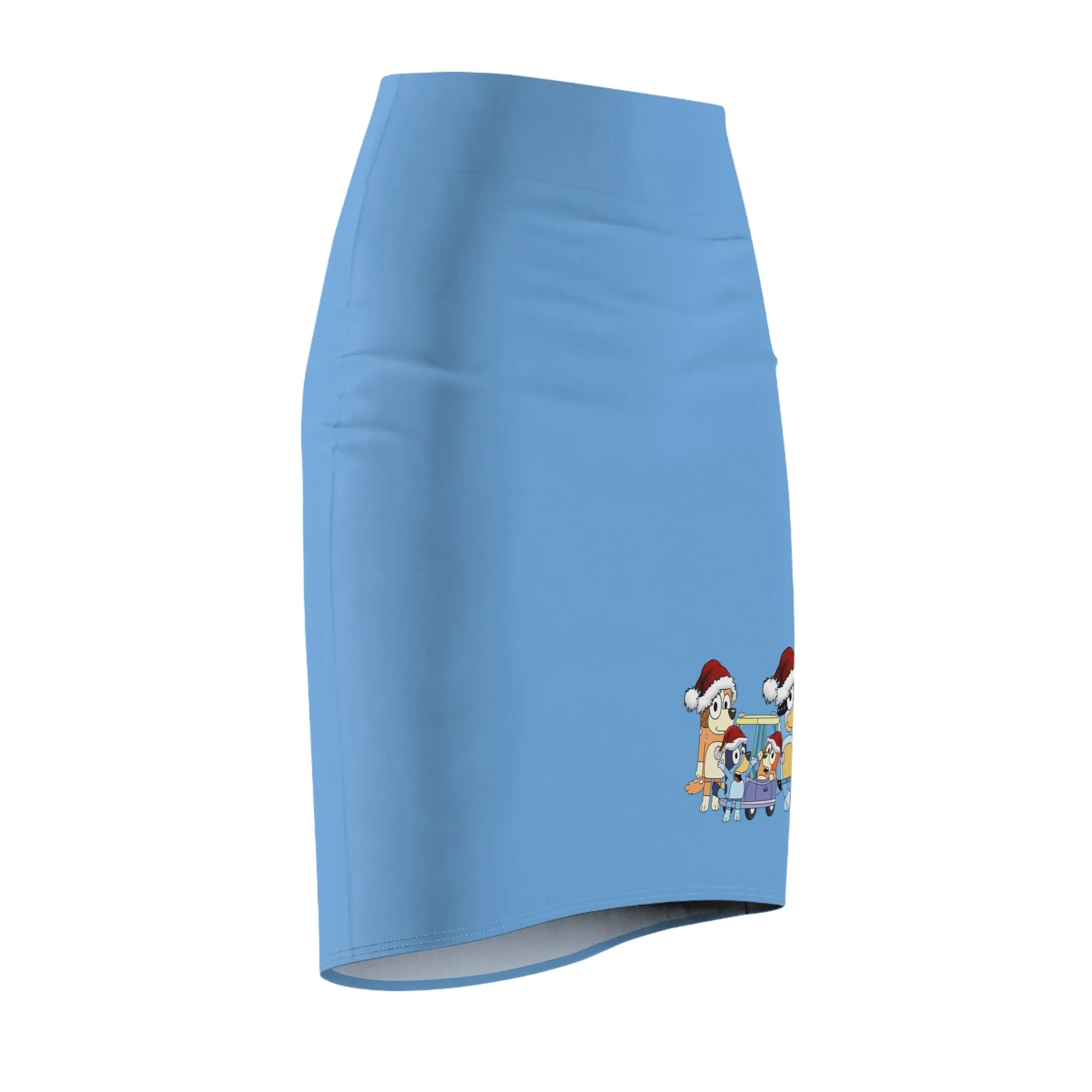 Princess Grace Festive Women's Pencil Skirt - Holiday Style