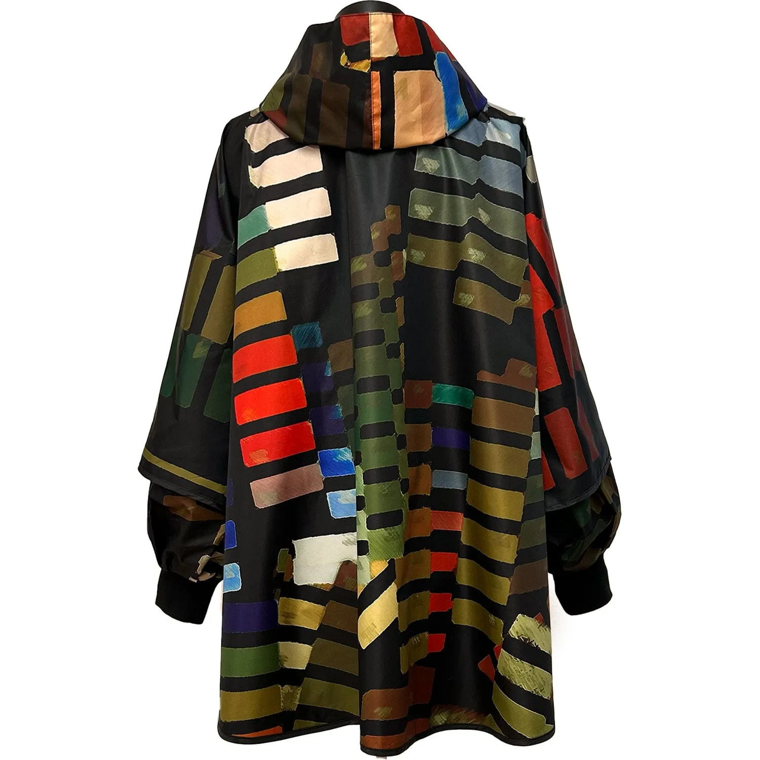 Printed Poncho Pantone