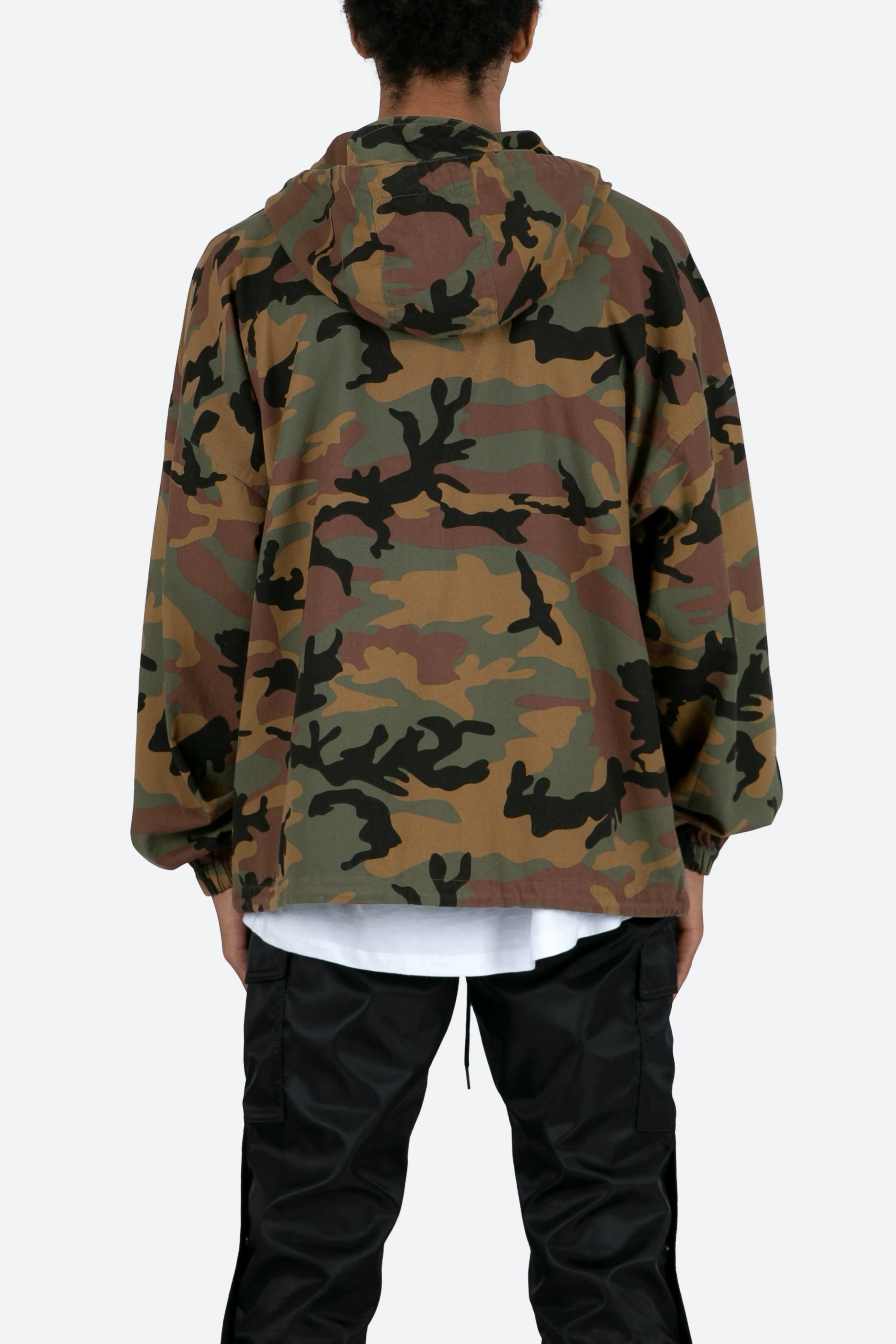 Quarter Zip Jacket - Camo