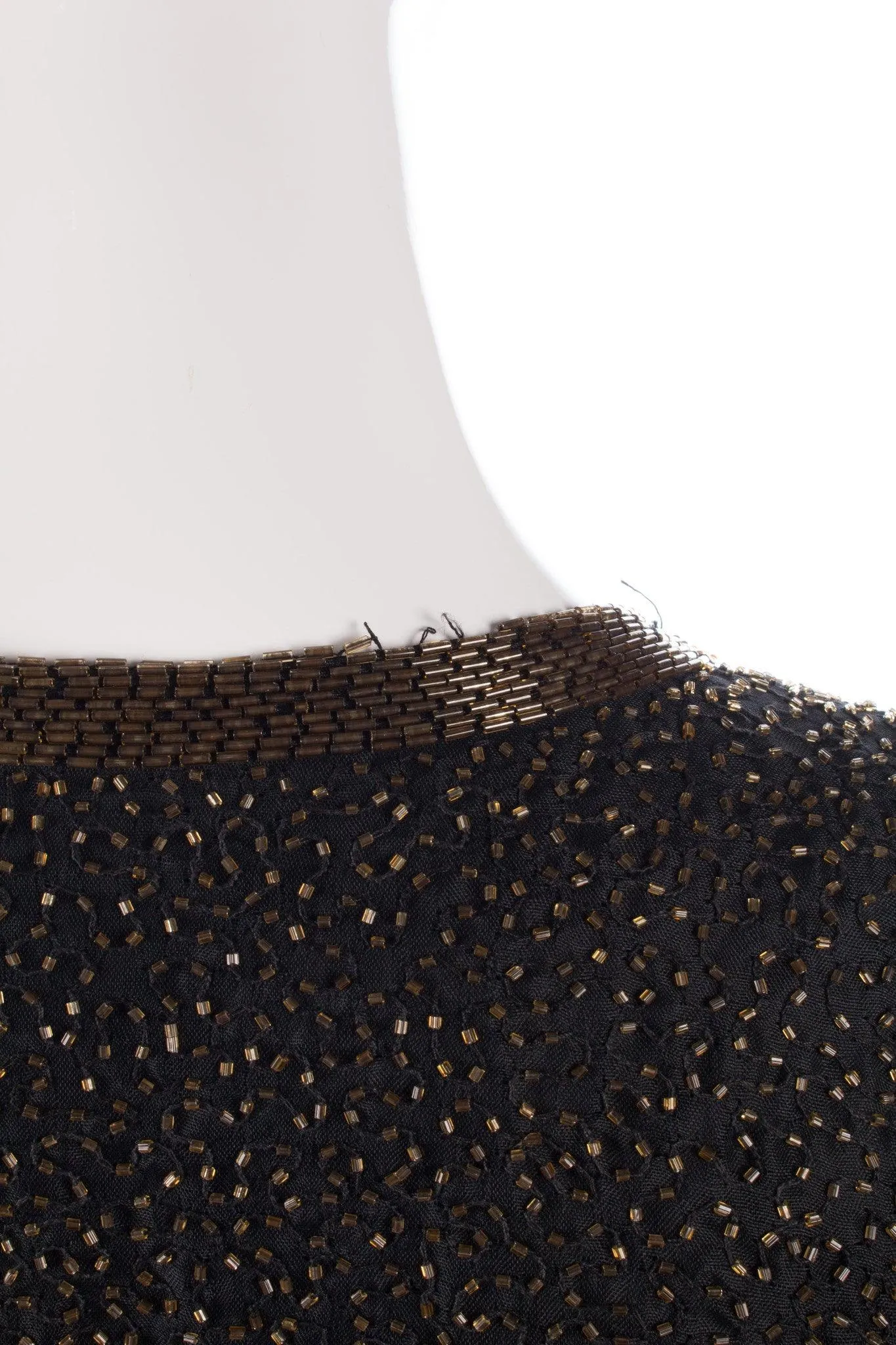 Razzle Dazzle Sequinned Jacket Black and Gold  UK 12/14