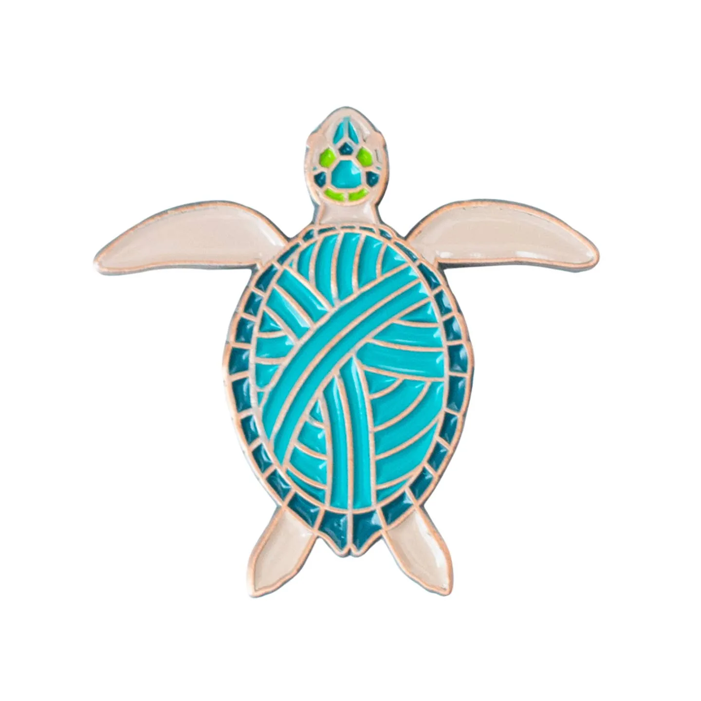 Sea Turtle Enamel Pin