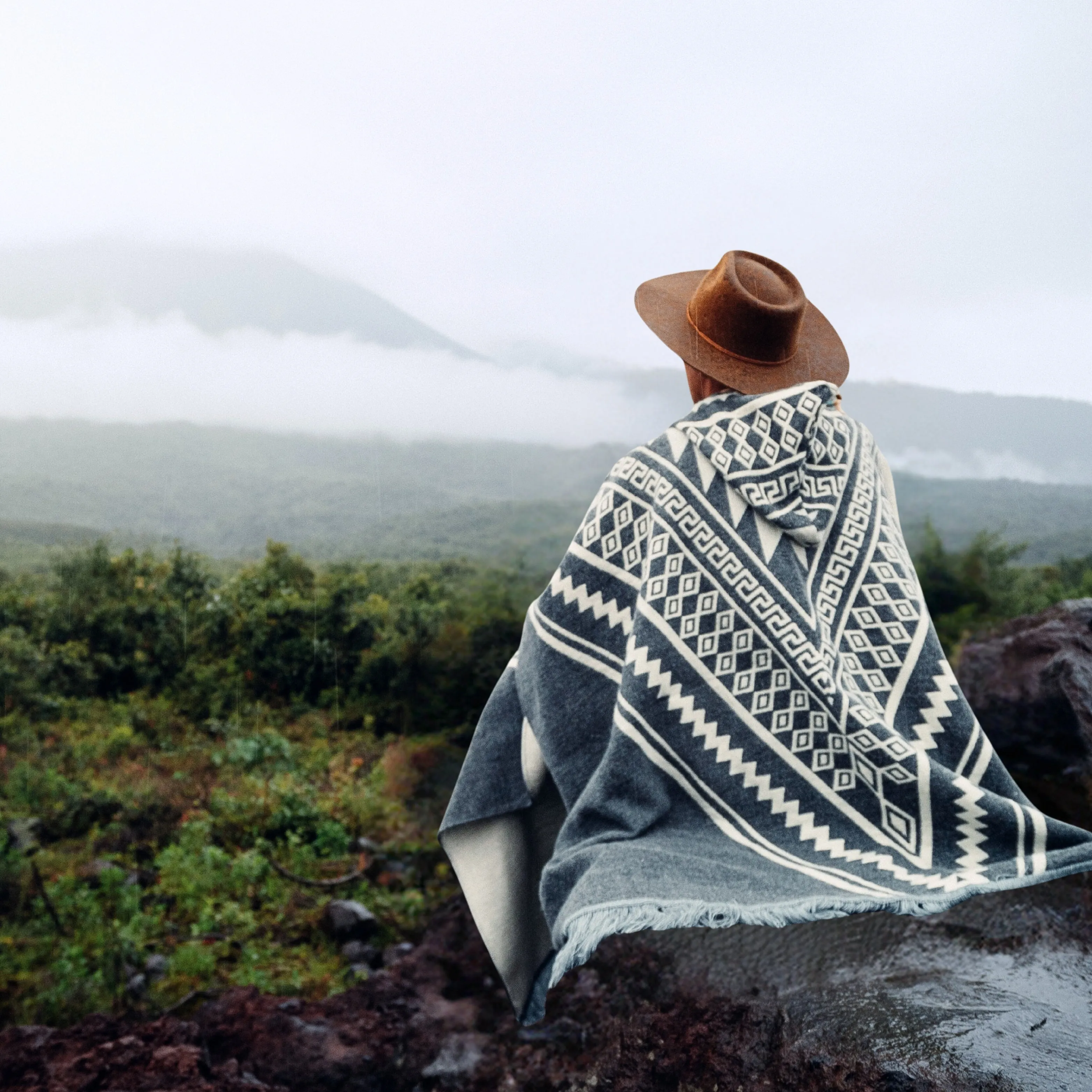 Silverado - Gray Poncho