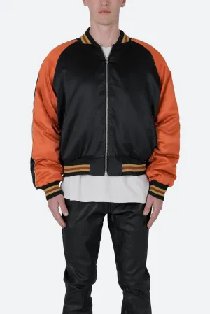 Souvenir Jacket - Black/Orange