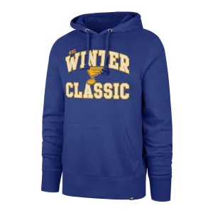 ST. LOUIS BLUES '47 WINTER CLASSIC HEADLINE HOODIE - ROYAL