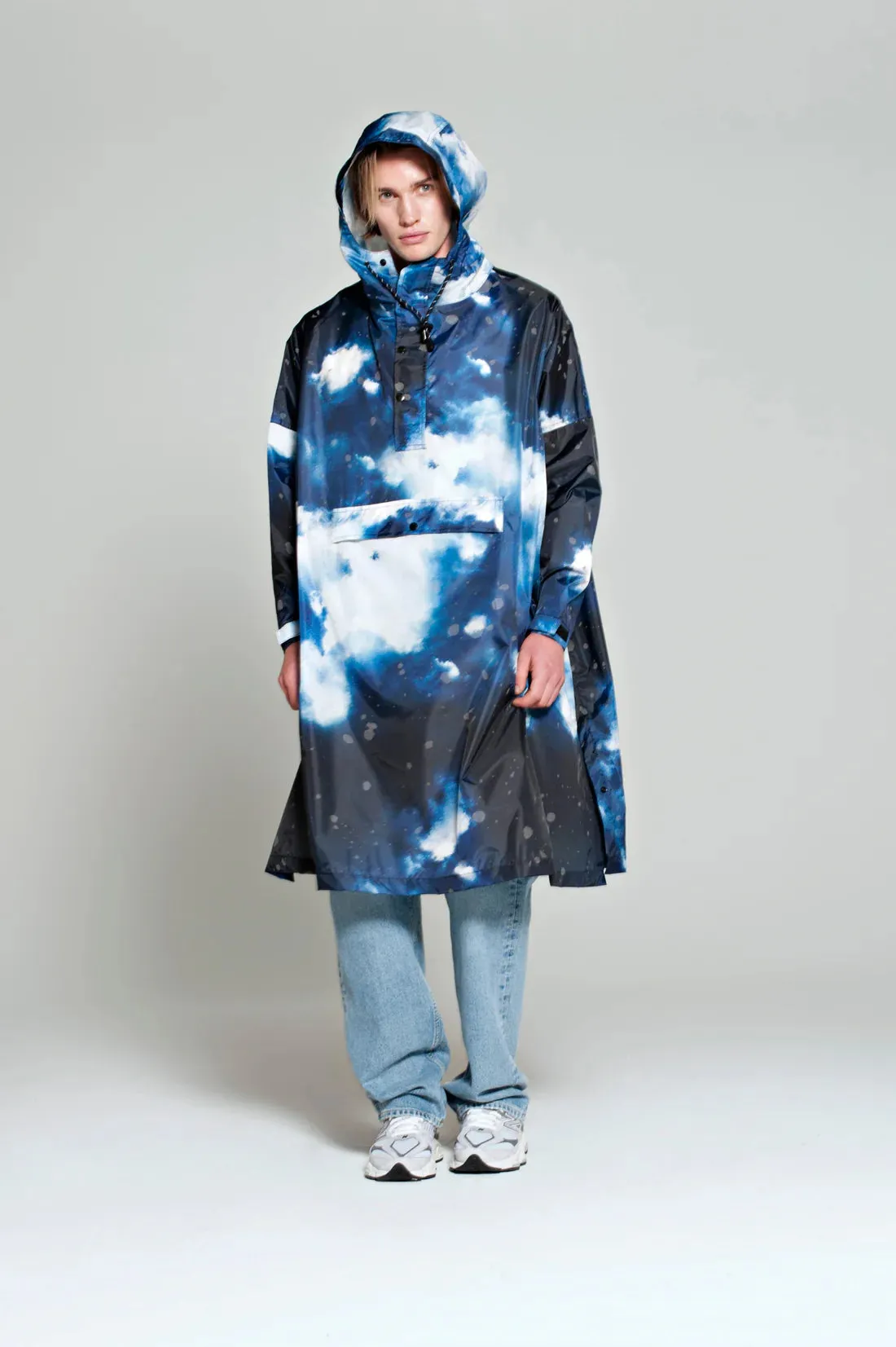 Starry Night - Rain Poncho