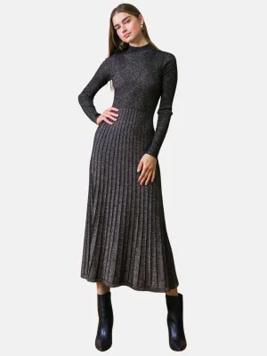 Stay Coze Sweater Midi Dress