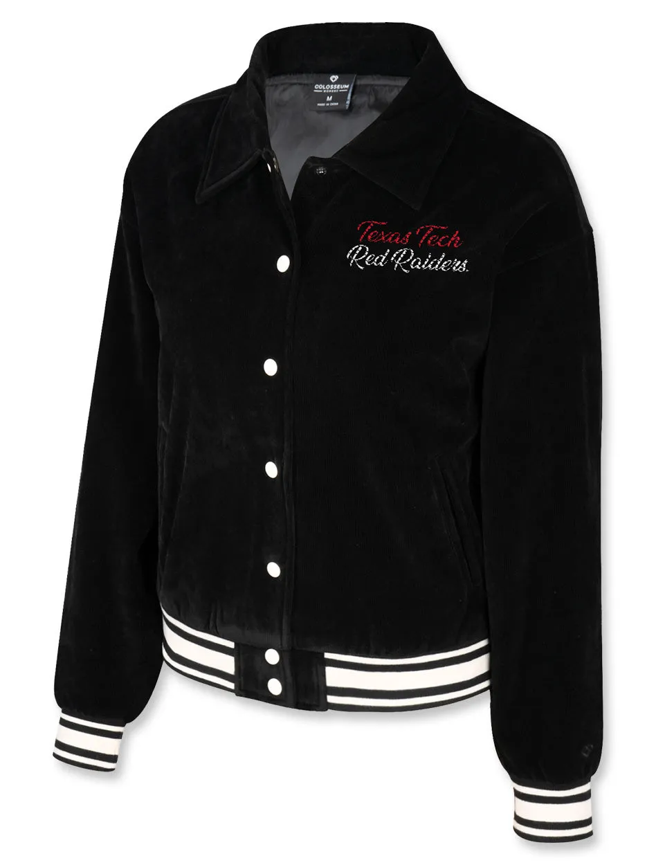 Texas Tech Arena "Limo" Women's Corduroy Bomber