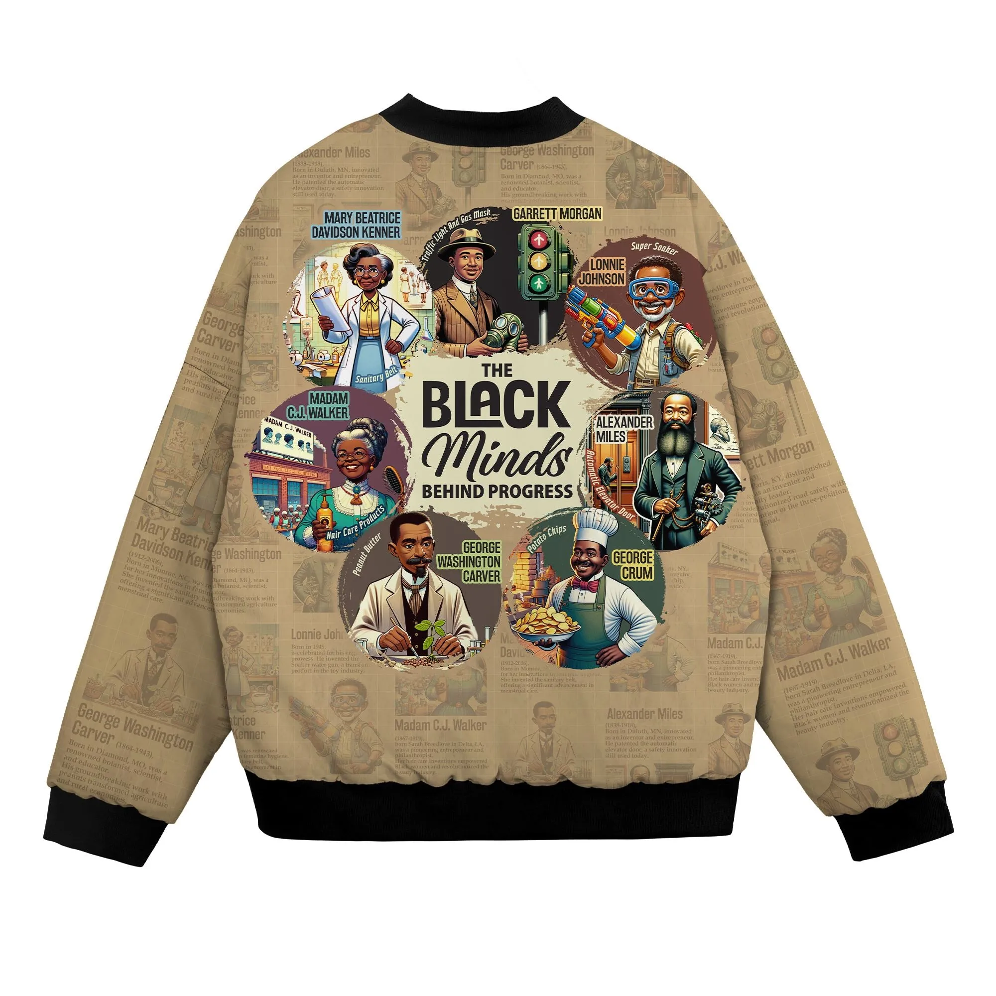 The Black Minds Behind Progress Bomber Jacket