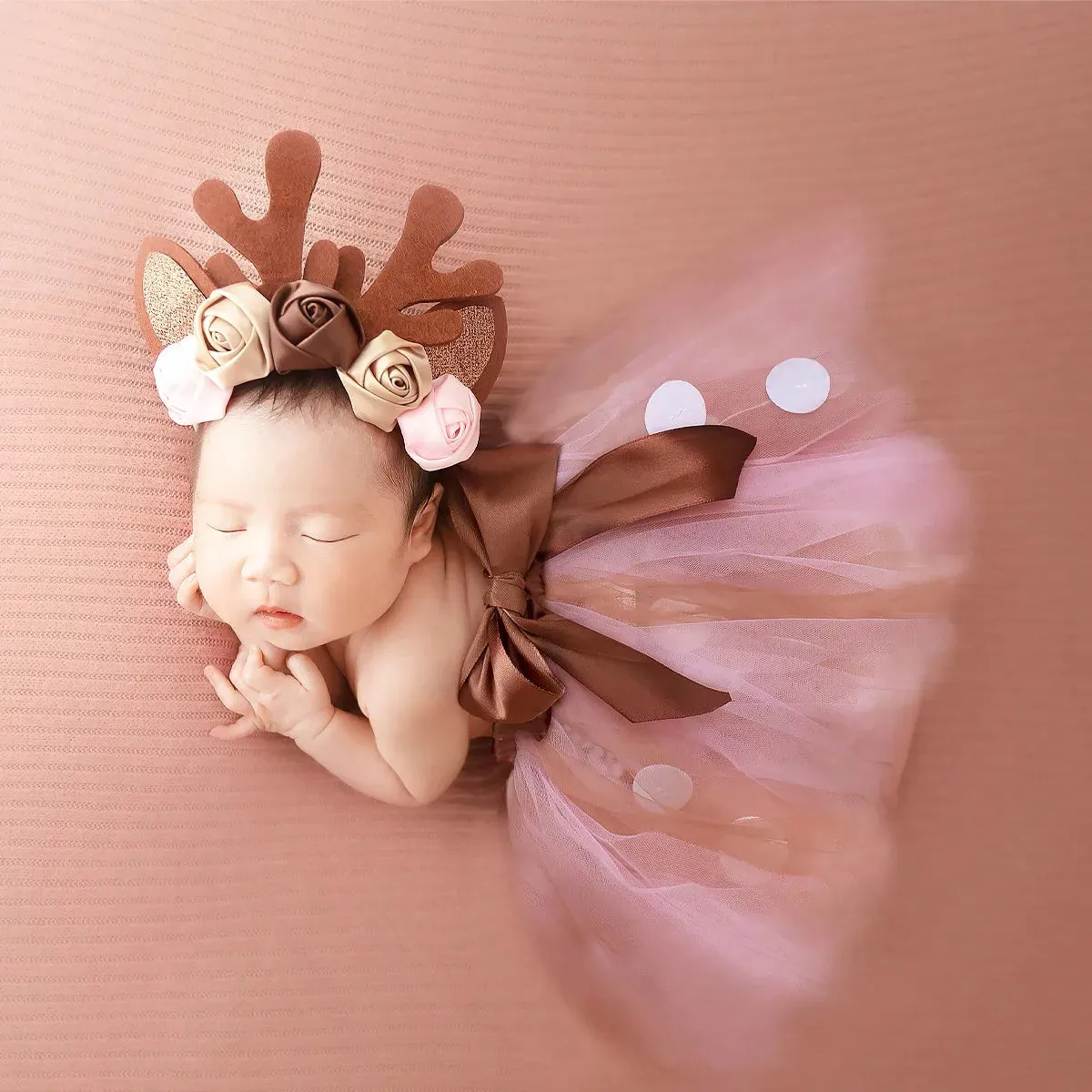 The Little Reindeer Newborn Tutu Set