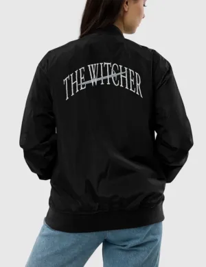 The Witcher Premium Recycled Bomber Jacket [Black]