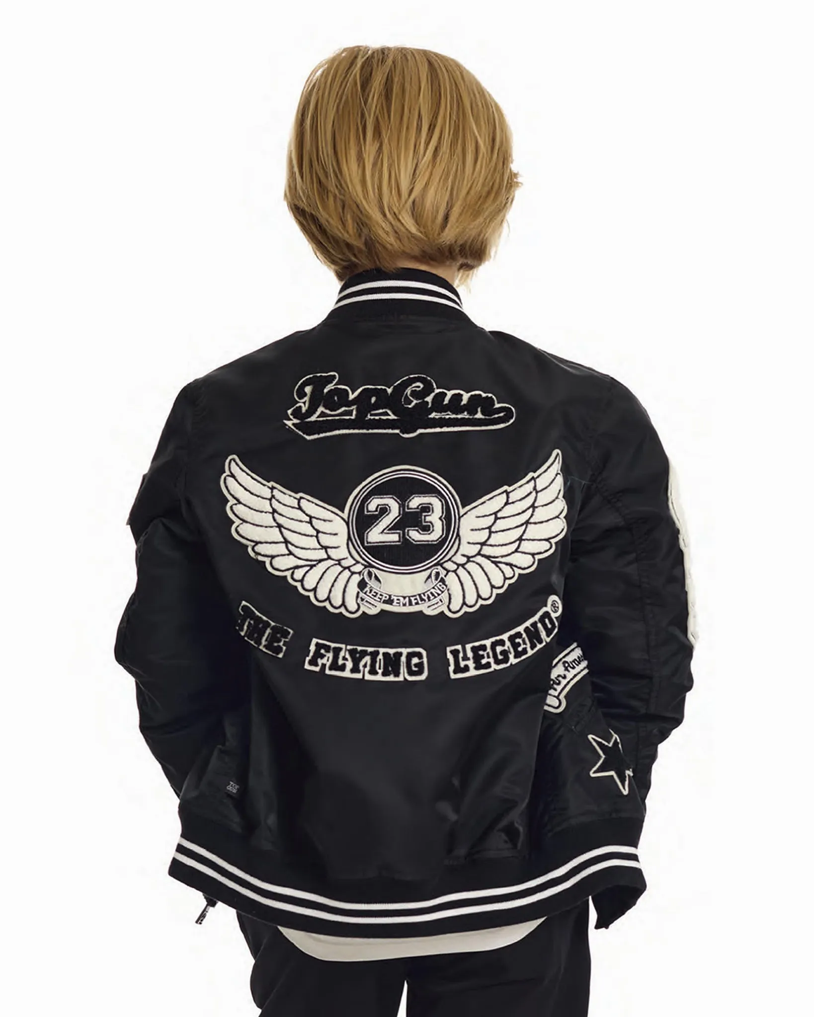 TOP GUN® KIDS' "FLYING LEGEND" LIGHTWEIGHT NYLON JACKET