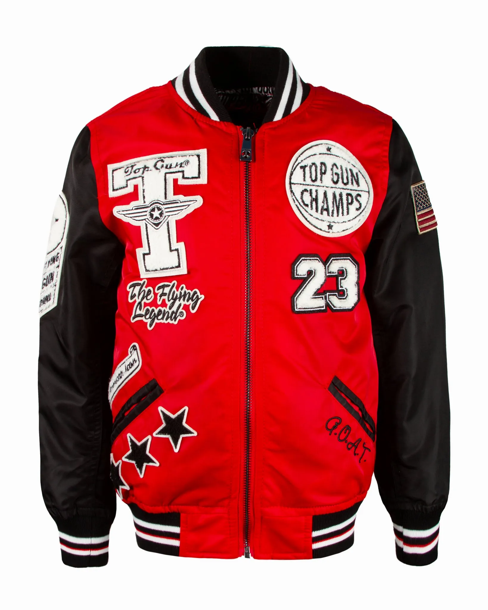 TOP GUN® KIDS' "FLYING LEGEND" LIGHTWEIGHT NYLON JACKET