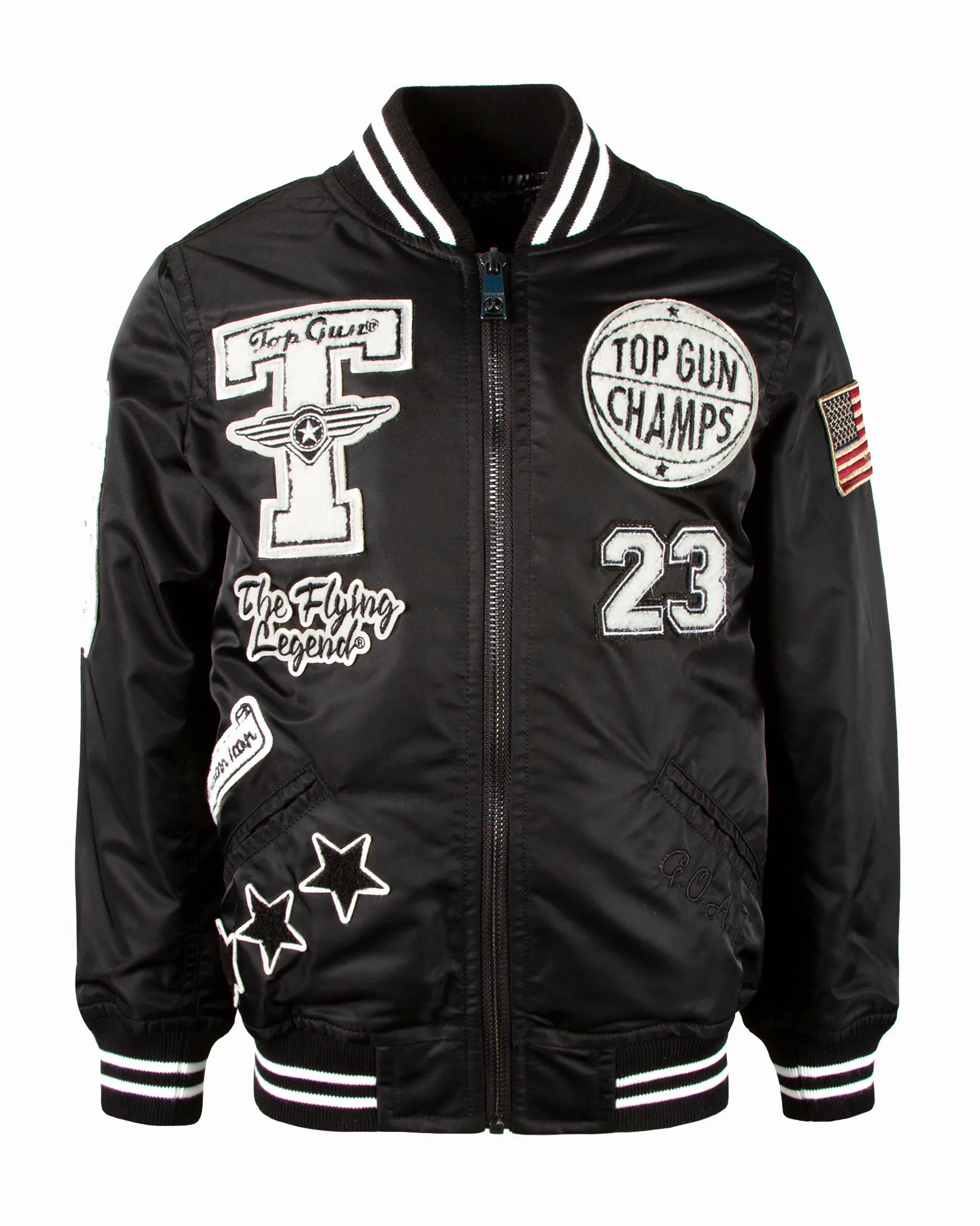 TOP GUN® KIDS' "FLYING LEGEND" LIGHTWEIGHT NYLON JACKET