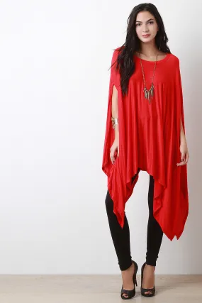 Trapeze Poncho Top