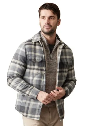 VANCEBURG SHERPA LINED SHIRT JACKET