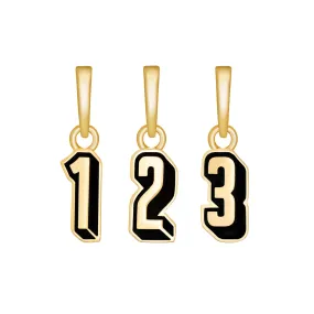 Varsity Number Charms