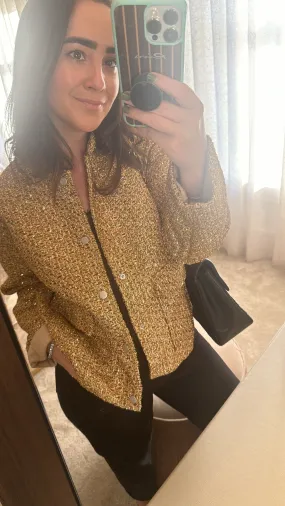 Verity gold jacket