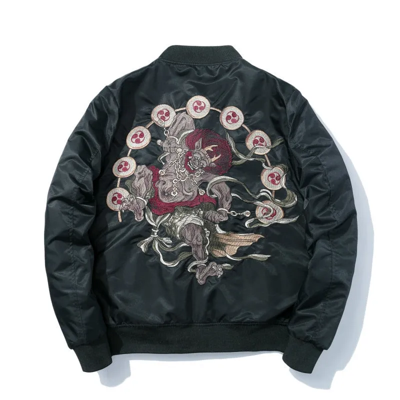 WLS Master Embroidered Bomber Jacket