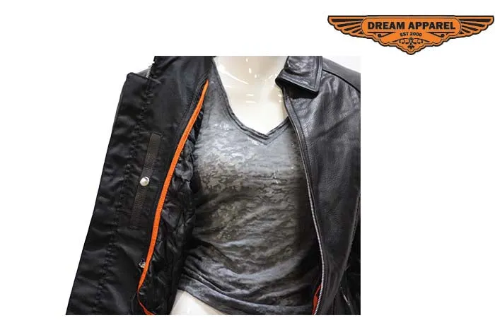 Womens Heavy Duty Leather Jacket