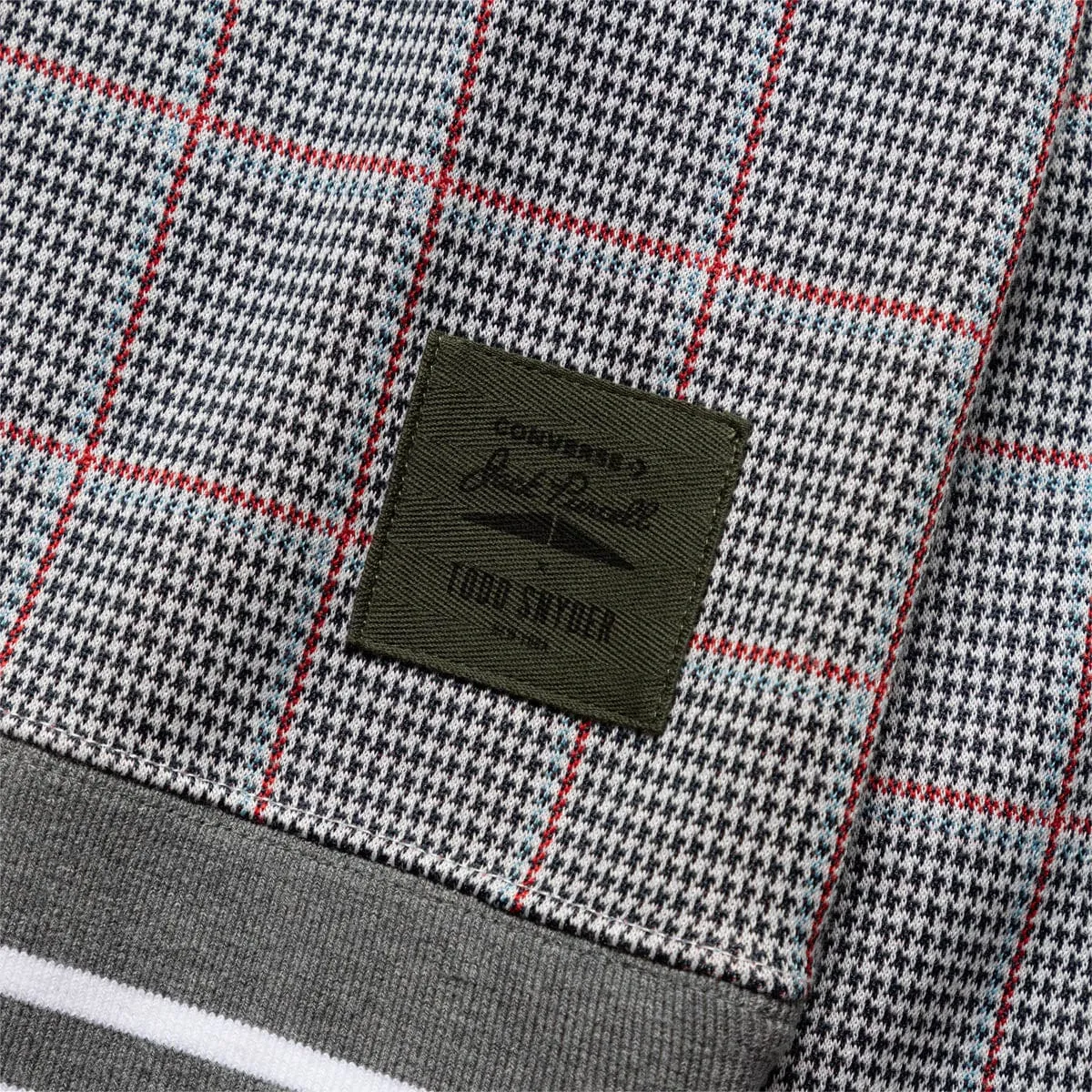 X TODD SNYDER PLAID PO CREW