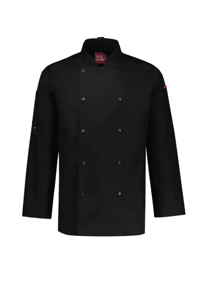 Yes!Chef CH430ML Mens Gusto L/S Chef Jacket